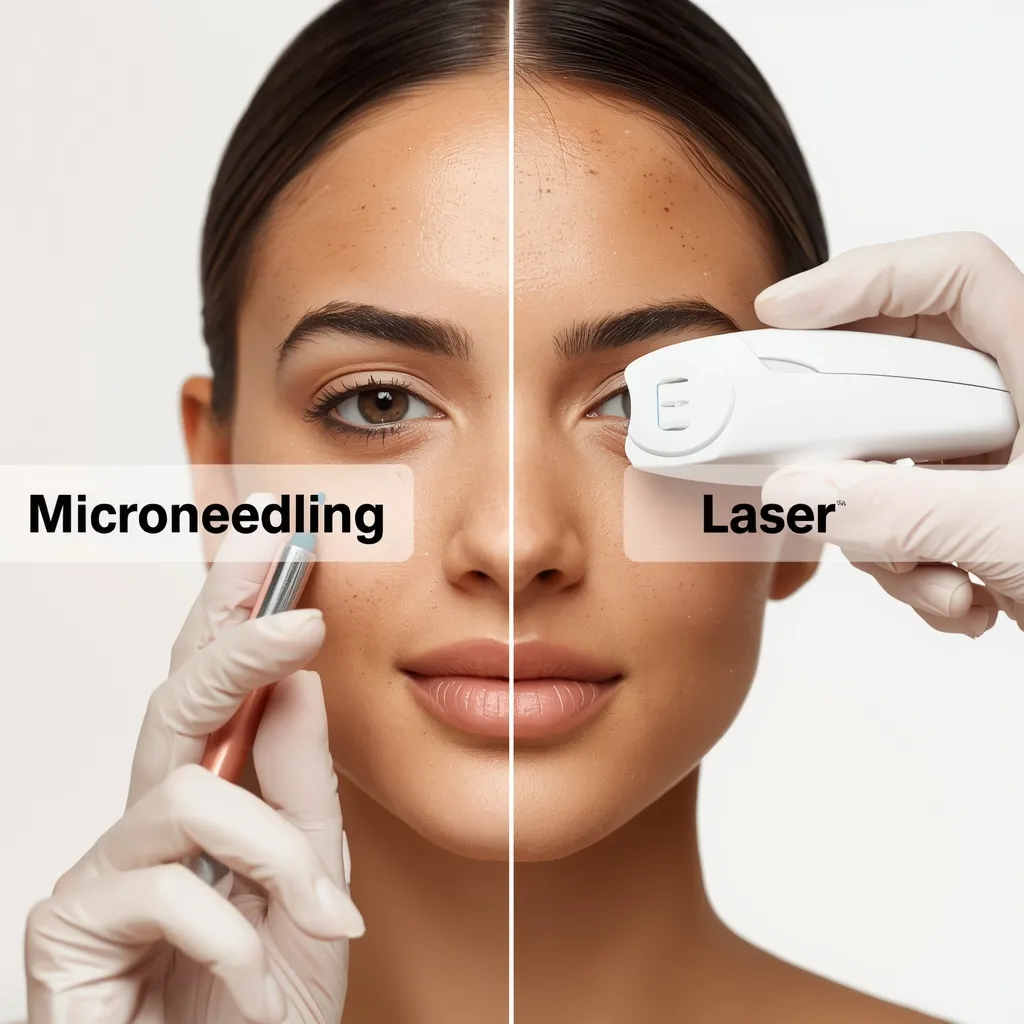Ein ebenmäßiger Teint gilt als Inbegriff von Jugend und Gesundheit. Doch im Laufe des Lebens hinterlassen Sonne, hormonelle Schwankungen und entzündliche Prozesse ihre Spuren auf unserer Haut. Plötzlich zeigen sich dunkle Verfärbungen, sogenannte Hyperpigmentierungen, die das Gesamtbild unruhig erscheinen lassen. Ob Altersflecken, Melasma oder Pickelmale – der Leidensdruck ist oft hoch. Wer im Internet nach einer effektiven Pigmentflecken aufhellen Behandlung sucht, stößt schnell auf zwei dominierende Methoden: die Lasertherapie und das Microneedling. Doch welches Verfahren ist besser geeignet, und wo liegen die Risiken? Wir vergleichen die Technologien, um Ihnen die Entscheidung zu erleichtern.