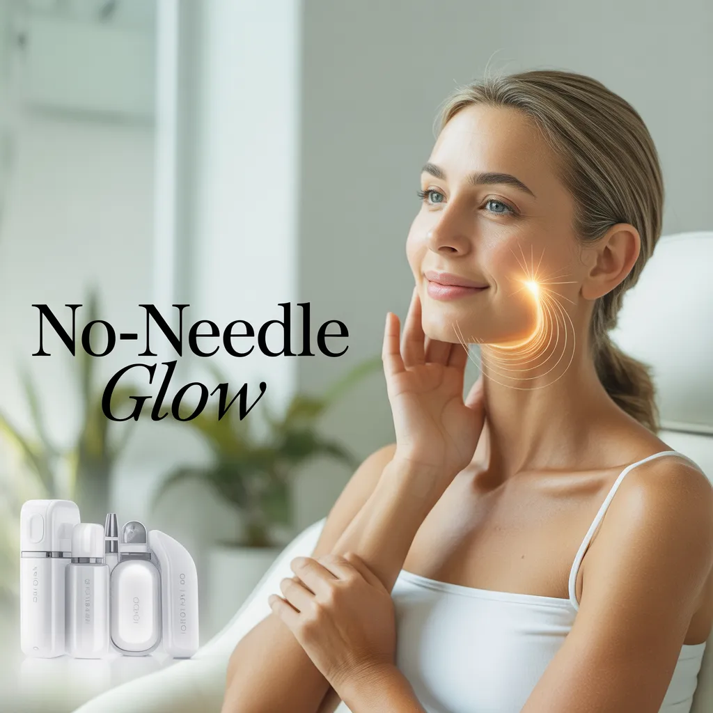 Moin aus dem Kleinen Kielort! Hand aufs Herz: Nicht jeder von uns ist ein Fan von Nadeln. Während die einen ganz entspannt bei einer Hyaluron-Behandlung zuschauen, bekommen andere schon beim bloßen Gedanken an einen kleinen Piekser weiche Knie. Doch der Wunsch nach diesem einen, besonderen Strahlen – dem No-Needle Glow – ist völlig unabhängig von der Nadel-Toleranz.